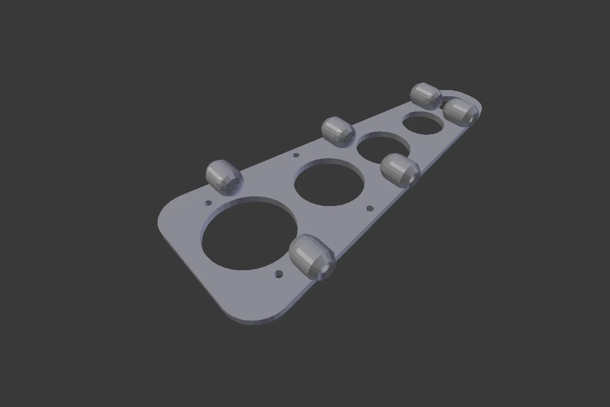FlyPurrz Purrz.75 3d gedruckter RC-/FPV- Träger / Purrz.75 3d printed RC and FPV electronics carrier