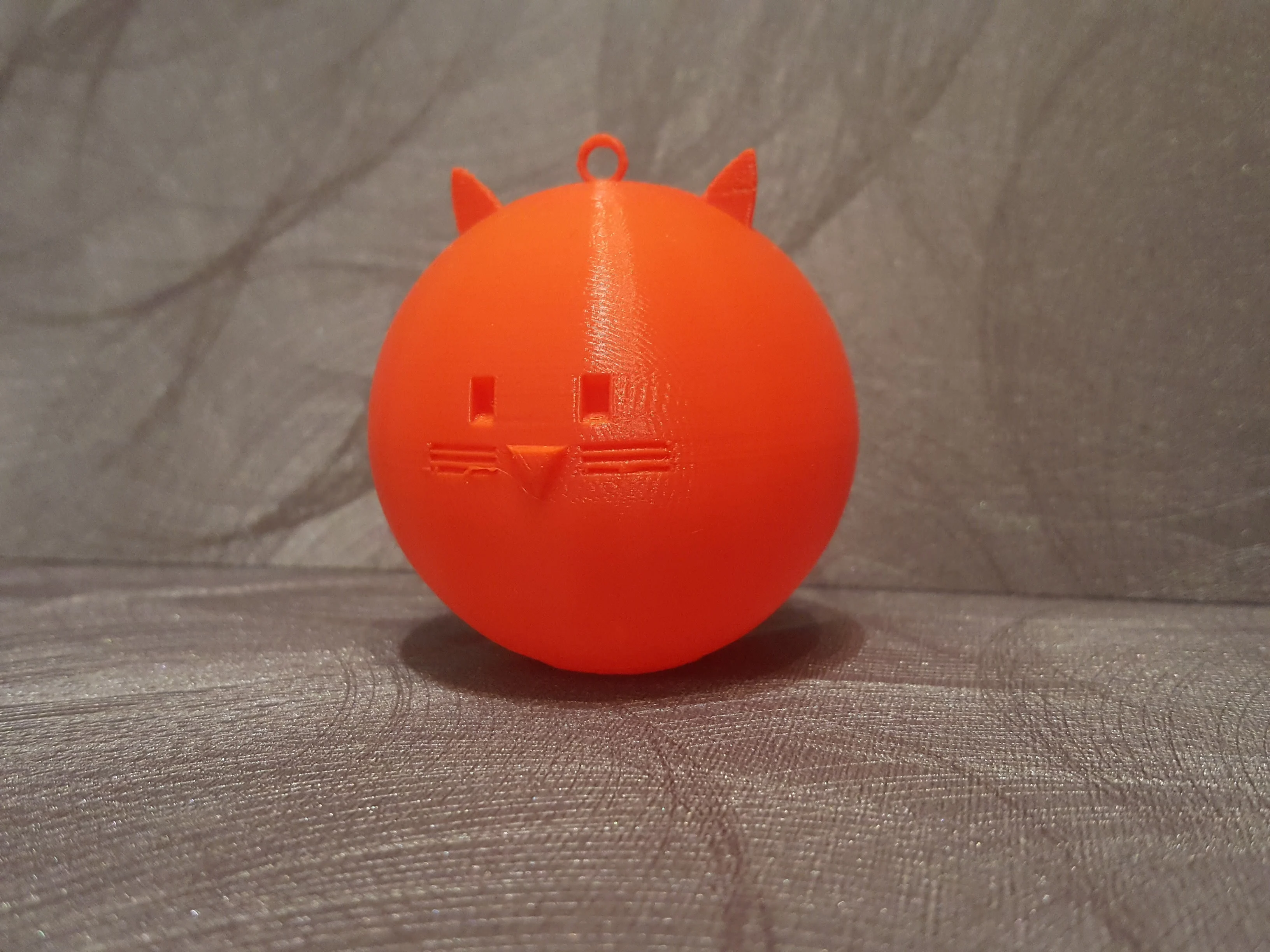 Christmas bauble Cat