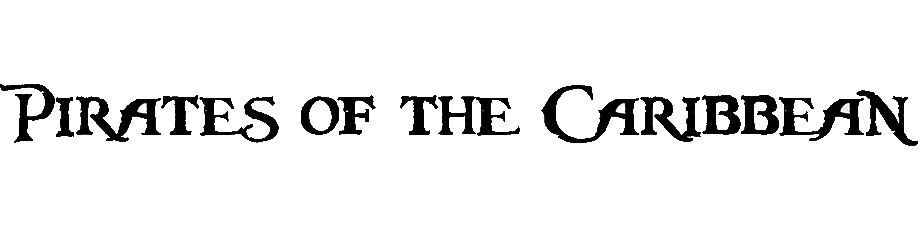 Pirates Of The Carribean Logo