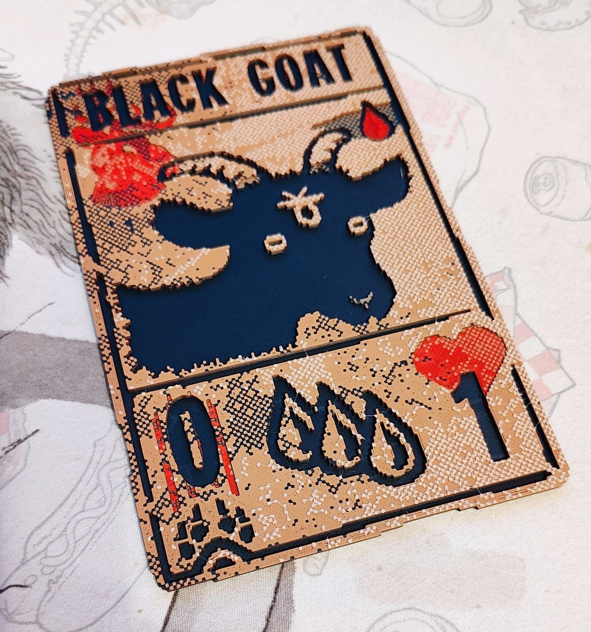 BlackGoat - Inscryption Cards - Hueforge