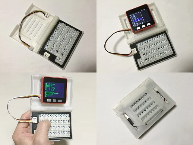 frame and key-top for M5Stack CardKB