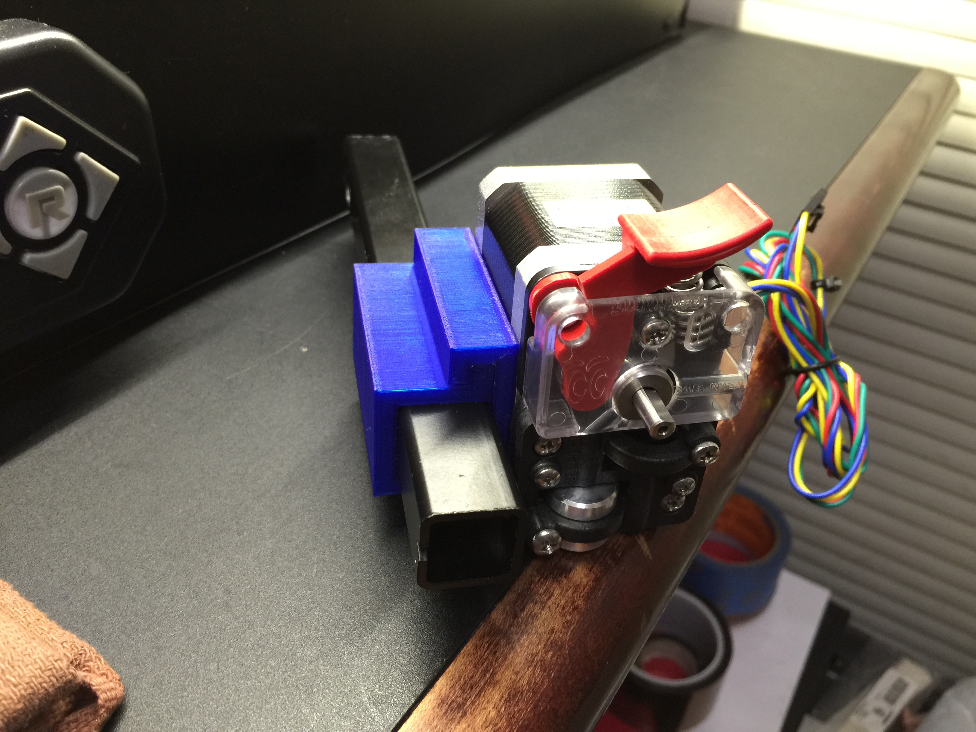 Rigidbot EzStruder Frame Mount