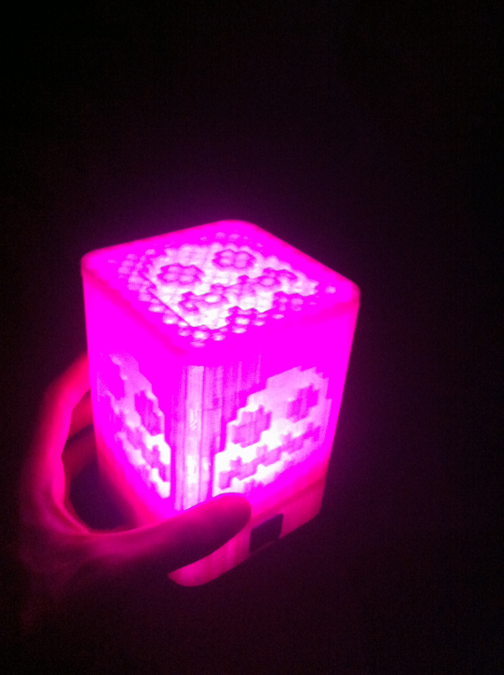Pacman Cube Led Lamp - Lampada Pacman