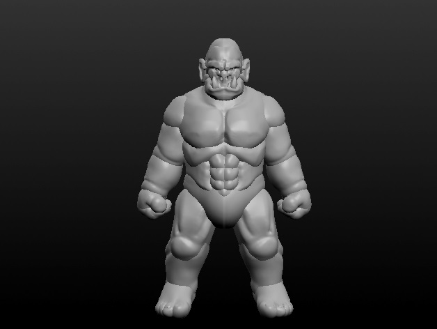 Sculptris Dummy: Orc
