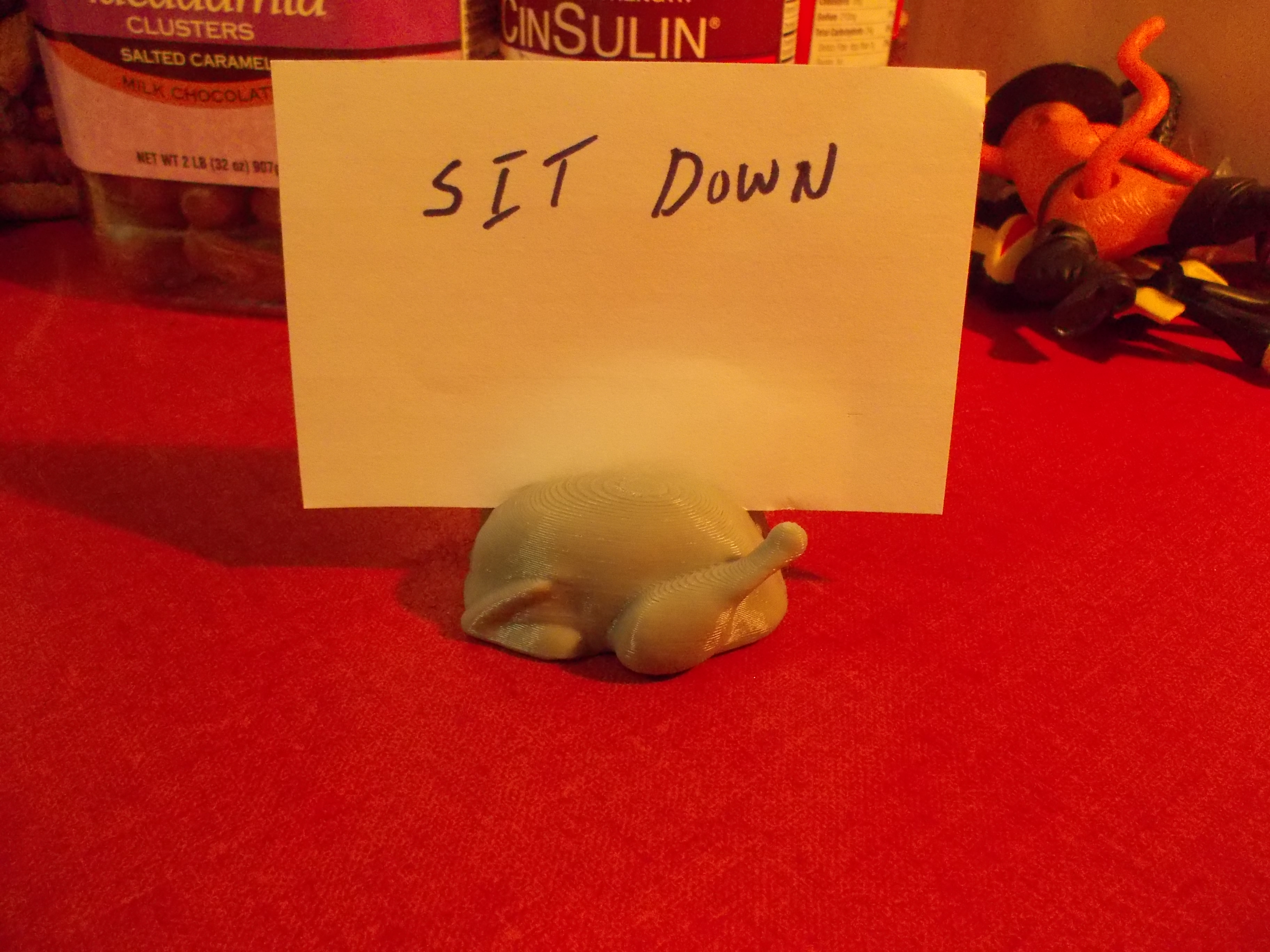 Turkey Place card holder