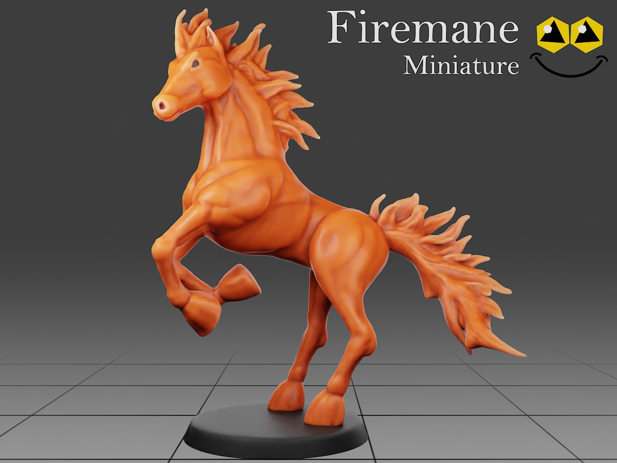 Firemane- Tabletop Miniature