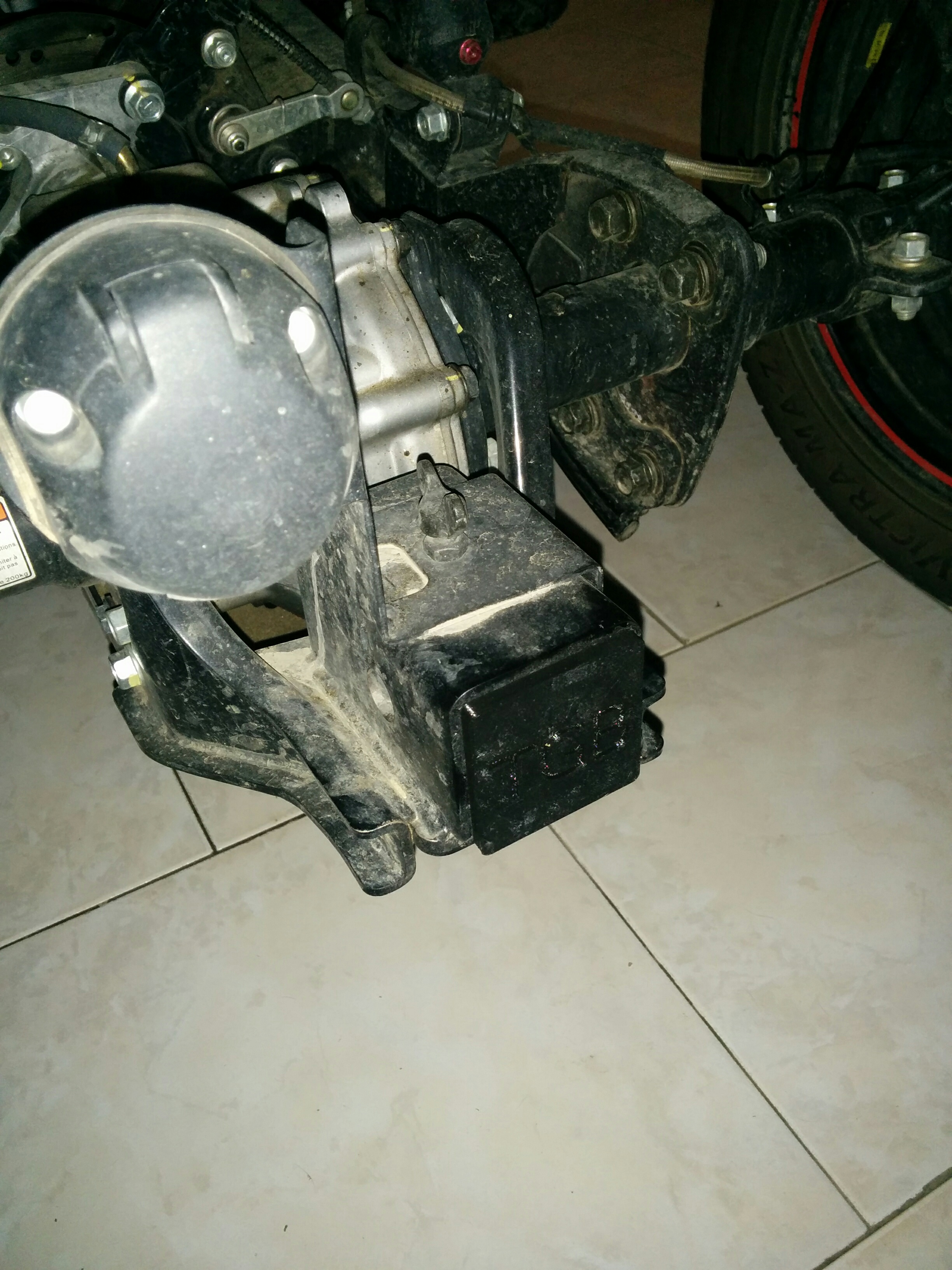 Obturateur attache remorque Quad TGB