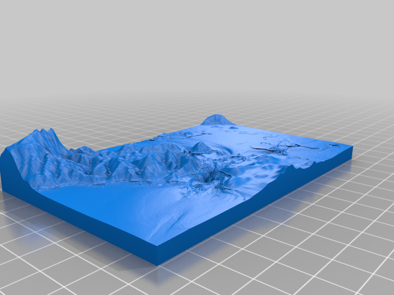 SF Bay Area land and bay depth map