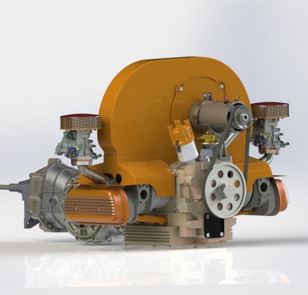 VW Beetle 1978 Engine