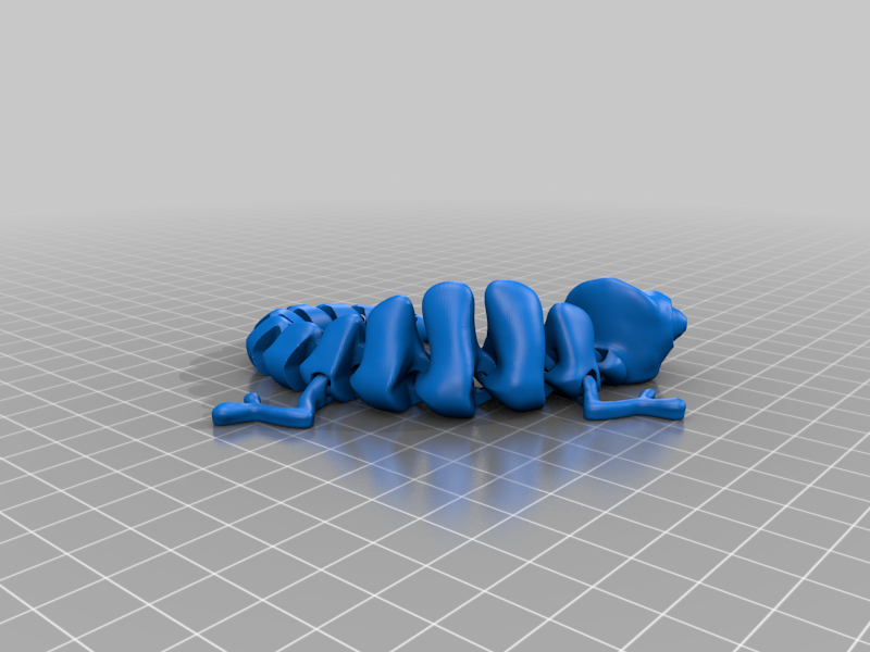 Wrapped Articulated Cameleon