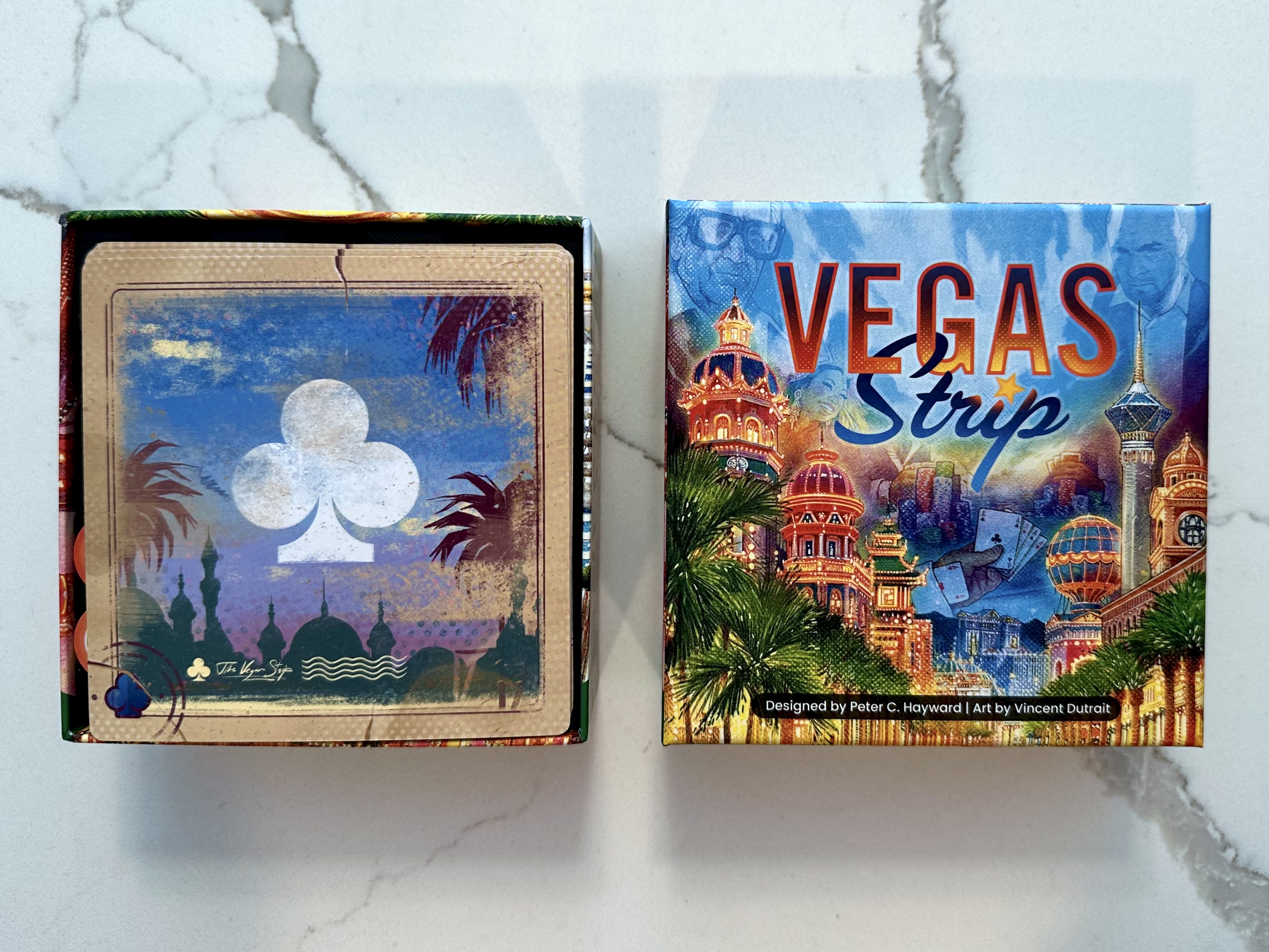 Vegas Strip Insert - Deluxe Tokens & Sleeves