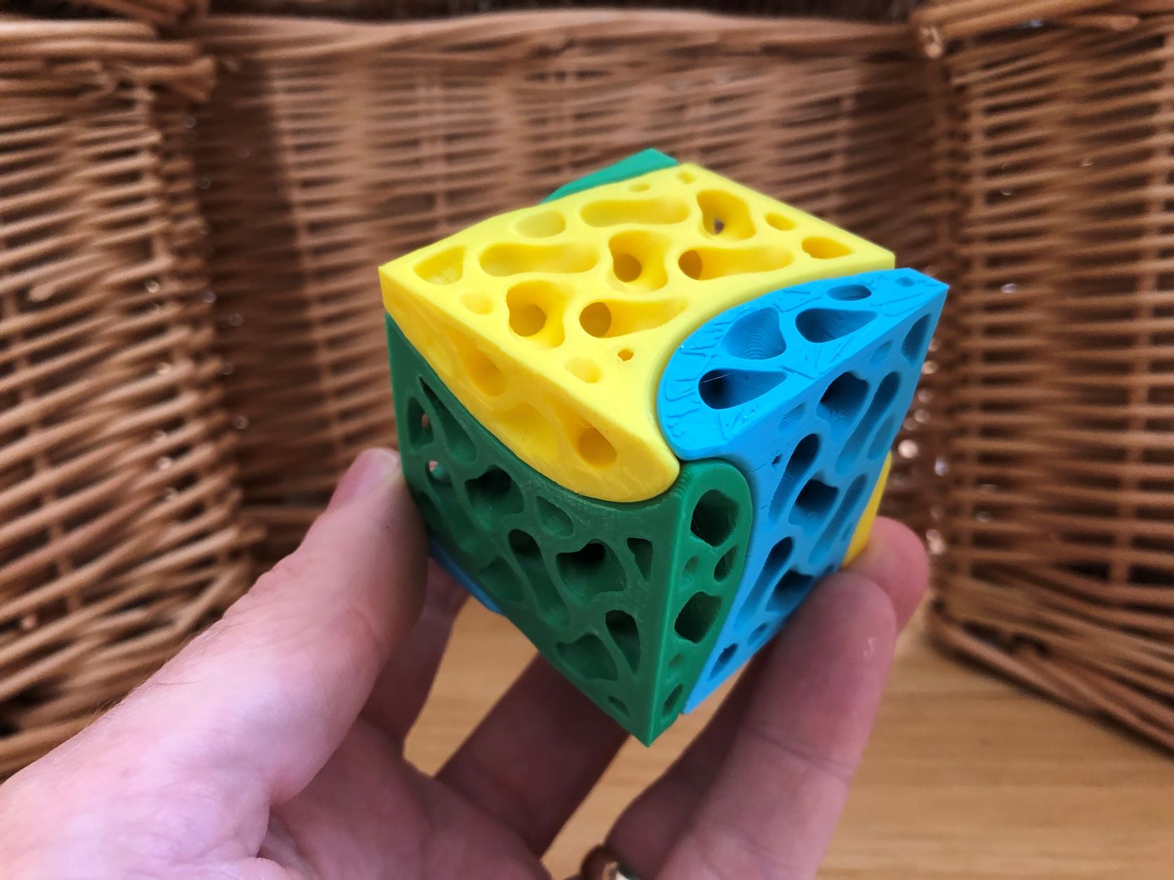 Triple Twist Cubes