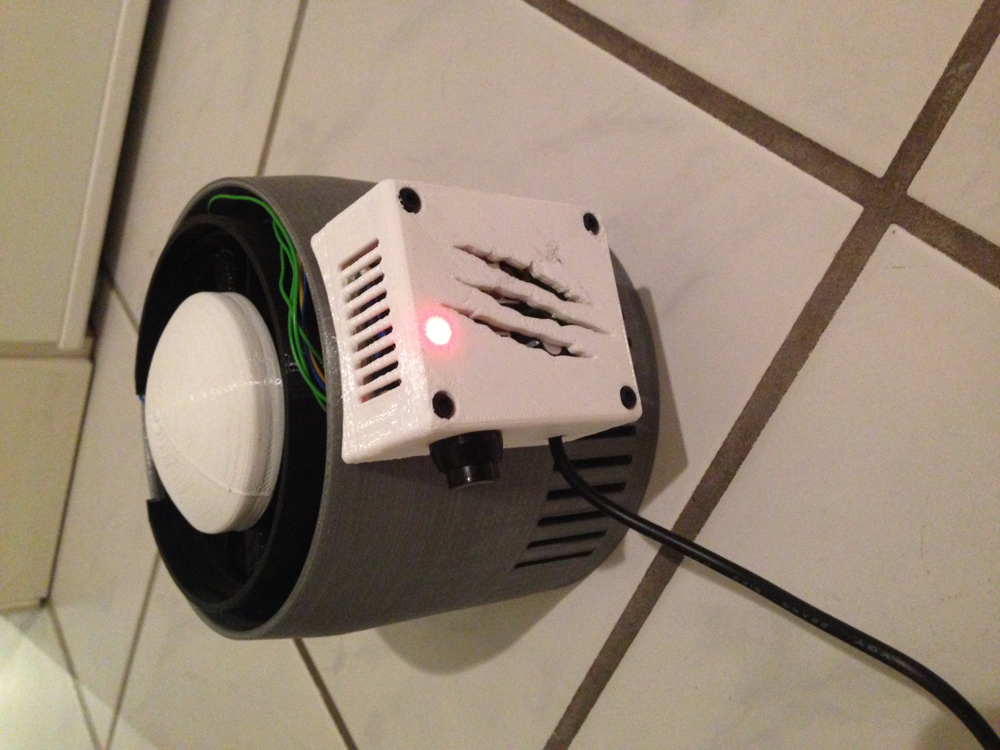Electronicbox for Bladeless Fan Version 2 by Helix3D