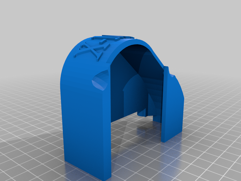X-Maxx gear cover (corrected version)