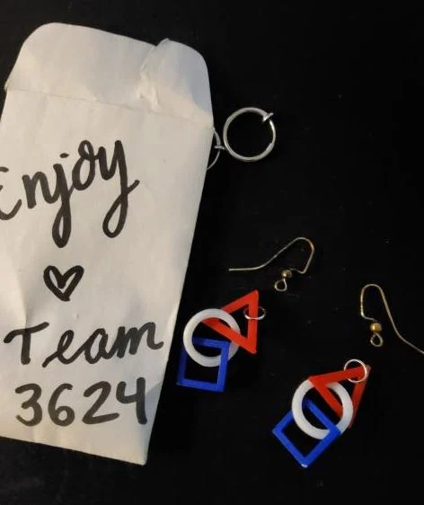 FRC Logo Earrings
