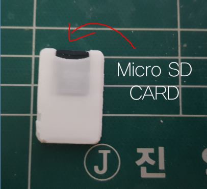 Nintendo Switch to micro SD adapter (with photoshop template)