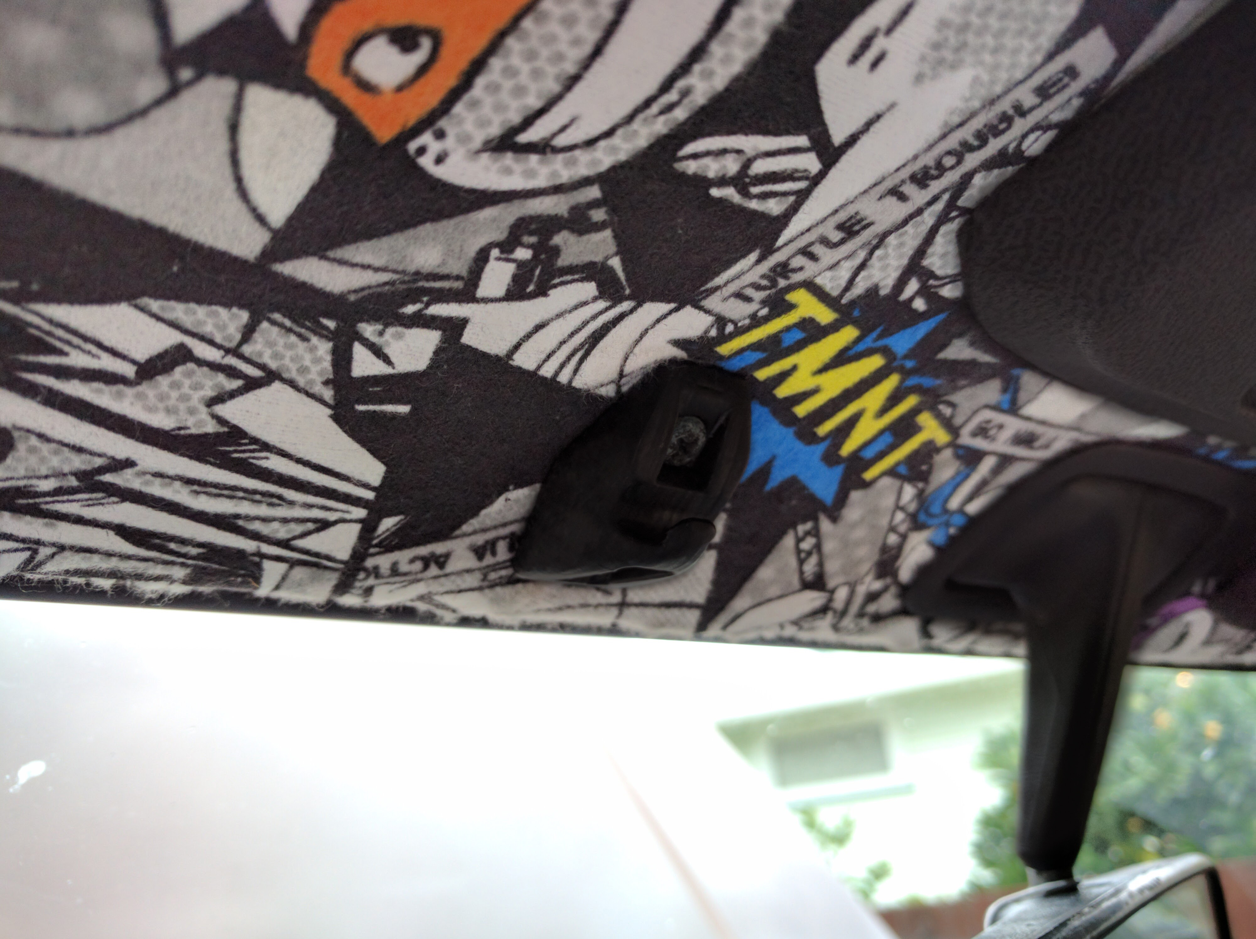 VW Sunvisor clip