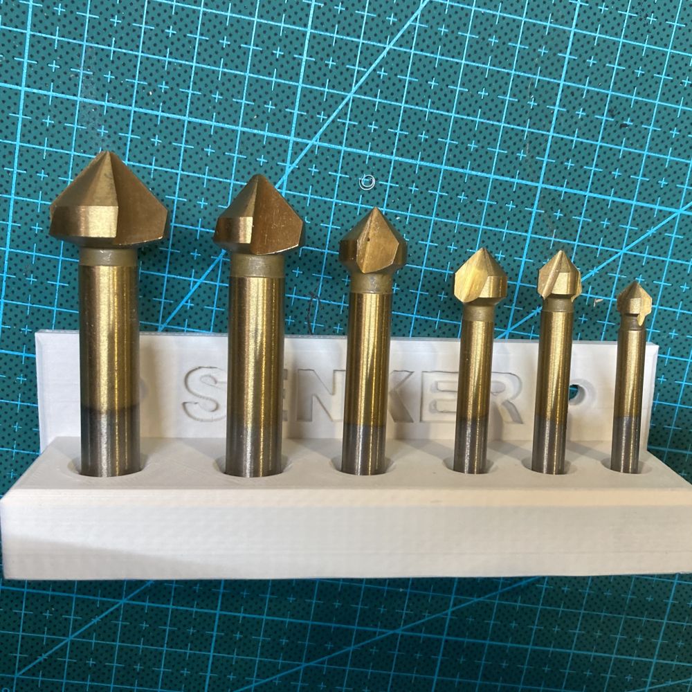 nothing special - just a countersink holder