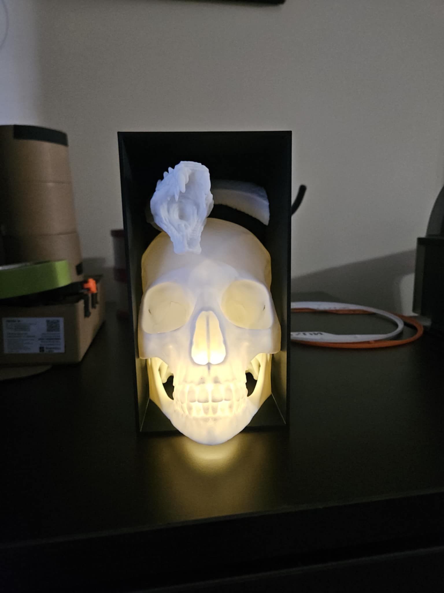 Snake & Skull Booknook ( Tea Light Edition)