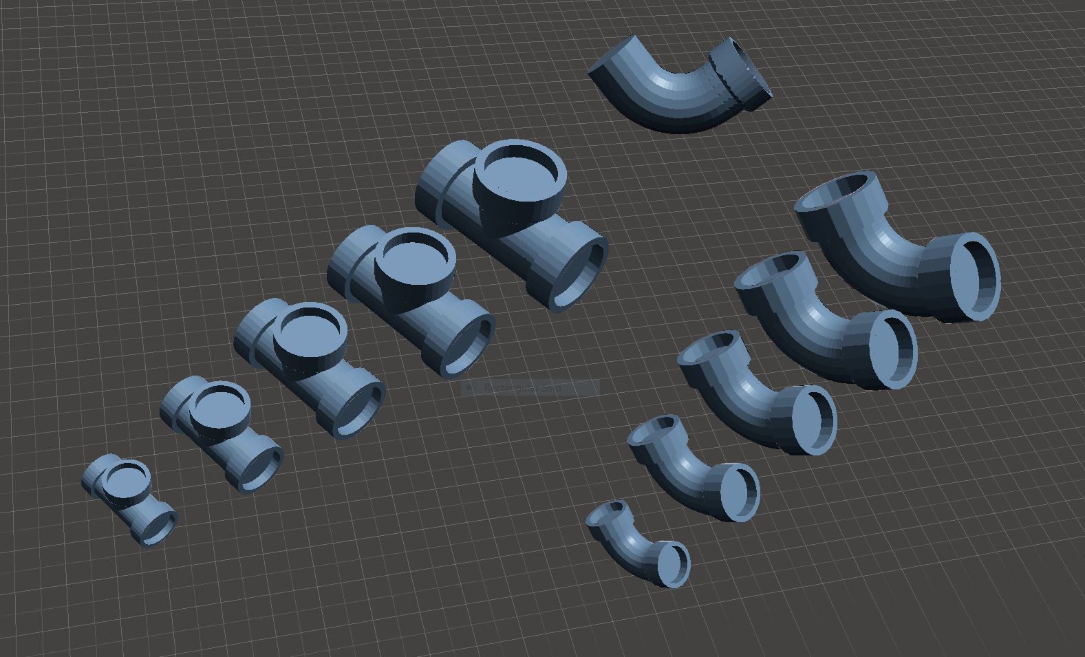 28mm scale Steampunk plumbing pipes