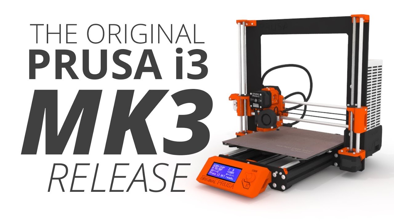 ORIGINAL RELEASE Prusa i3 MK3 STL Files (not current)