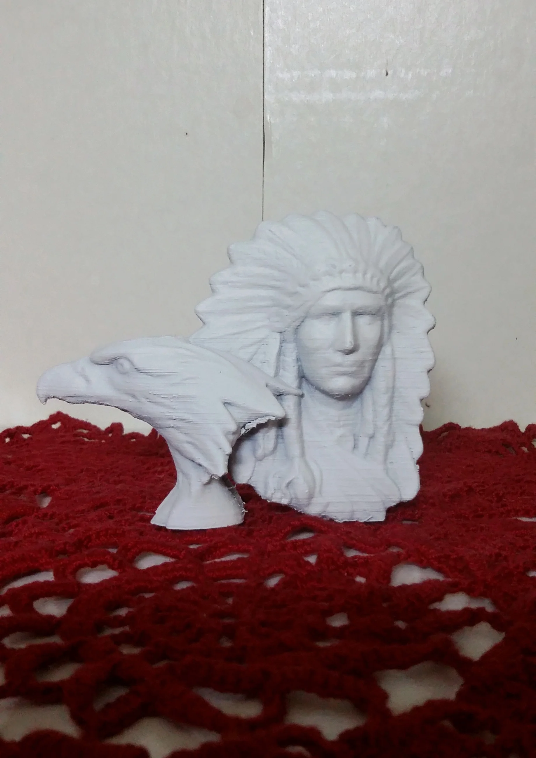 Indian Chief with Eagle