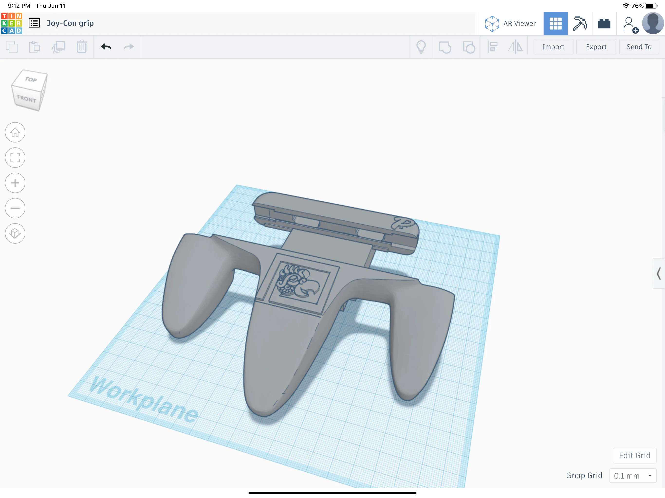 Nintendo Switch N64 grip