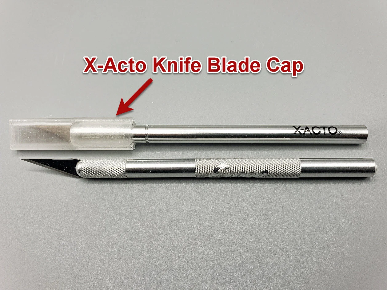 X-Acto (Exacto) #11 Knife Blade Cap, "Tuned"