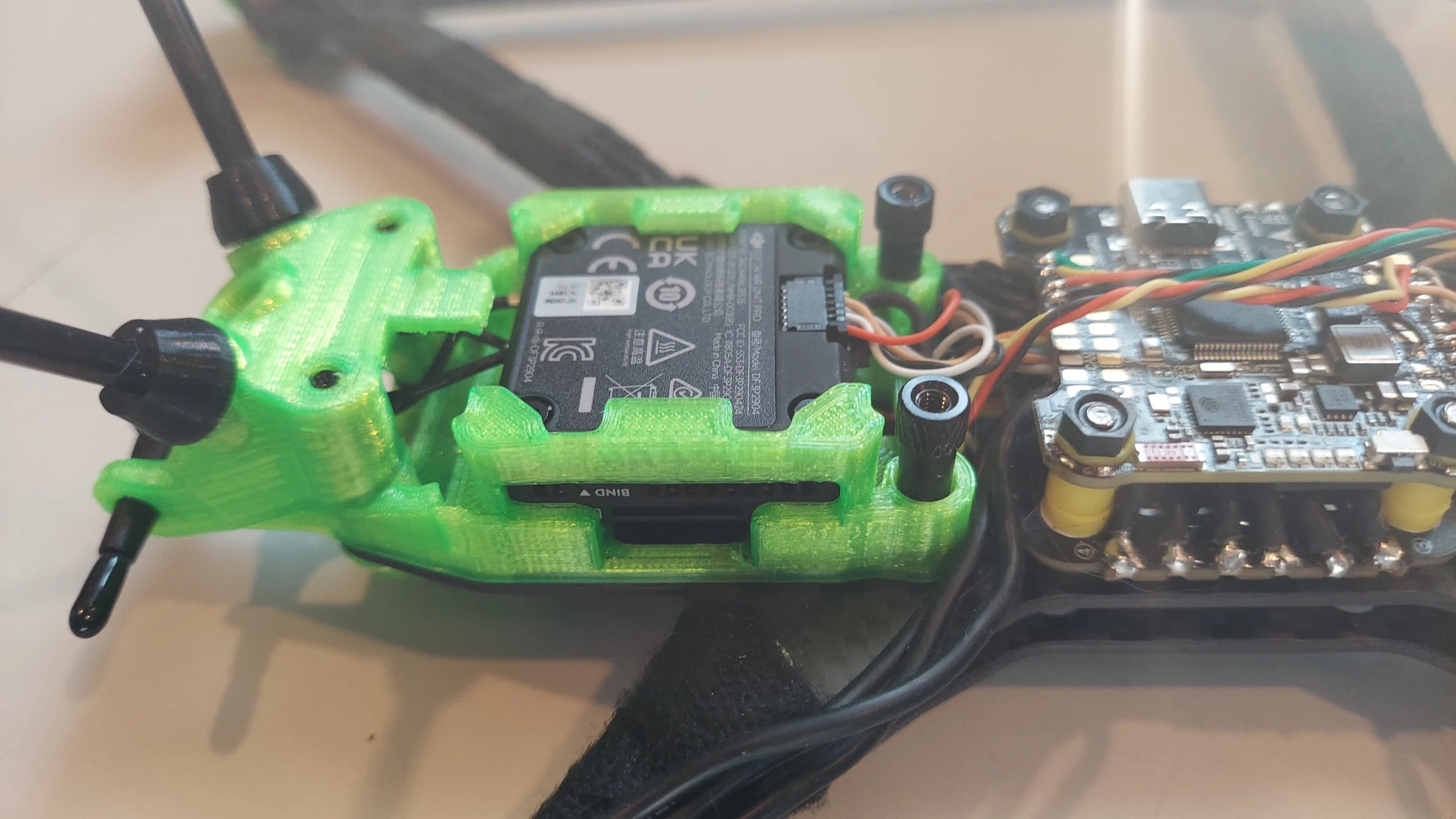 DJI O4 Air unit pro VTX mount for Rekon 7