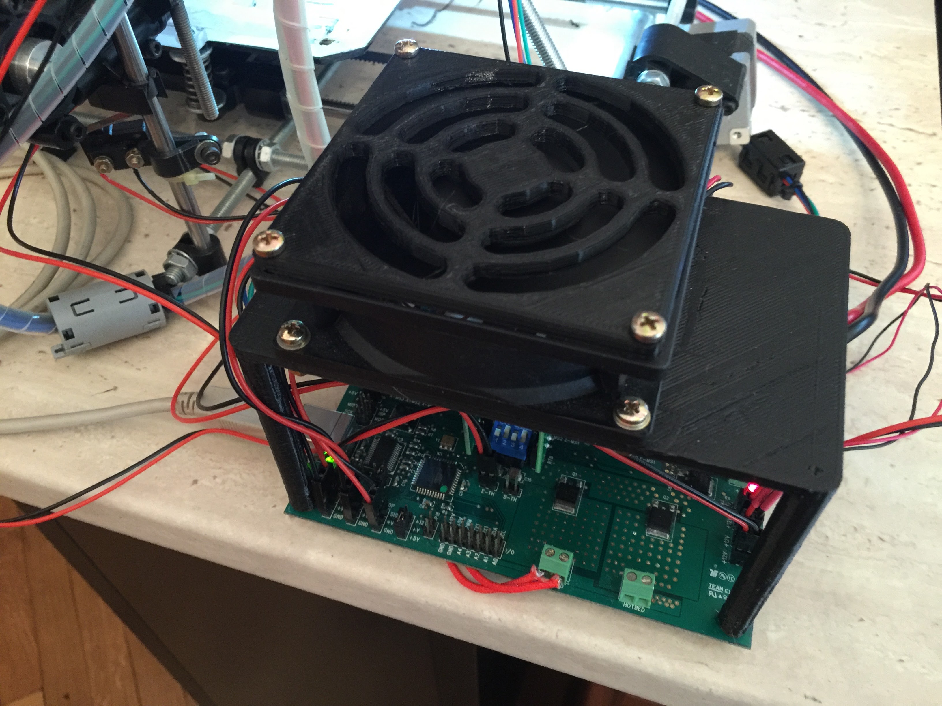 Fan for drivers stepper HACHETTE