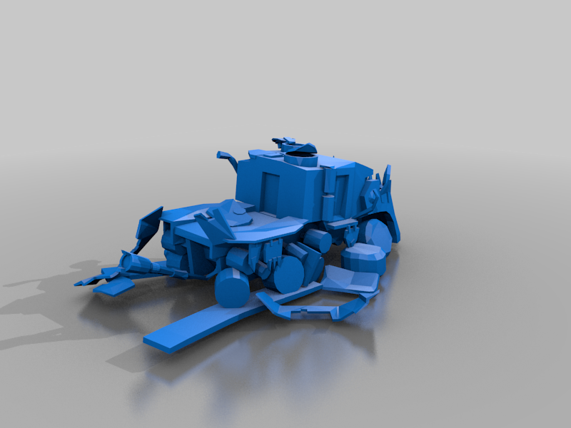 wrecked bw - terrain - lp