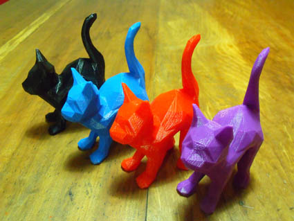 faceted cat