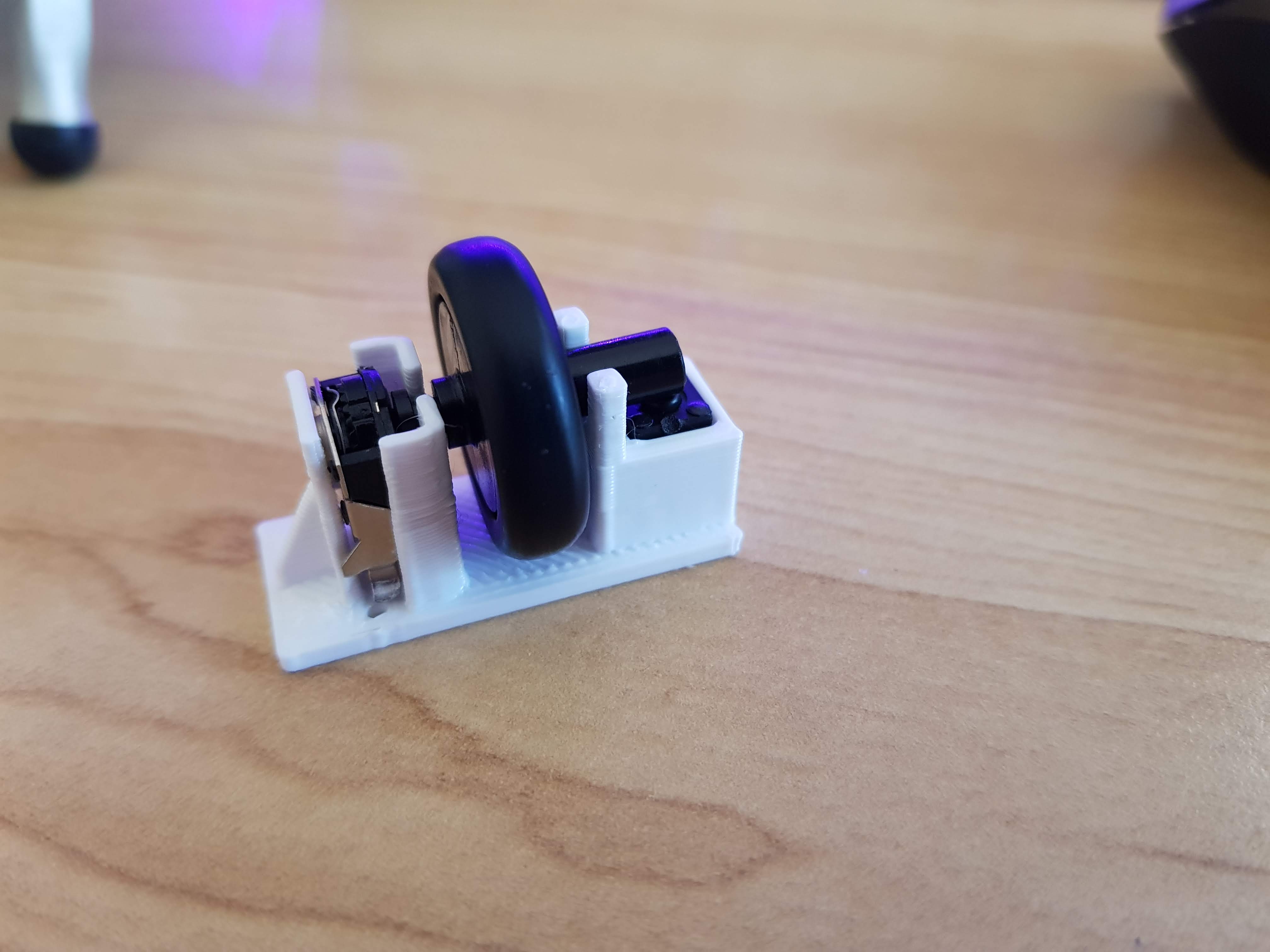 Mouse wheel supports