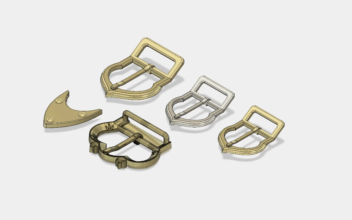Ciri's Belt Buckle Set - The Witcher