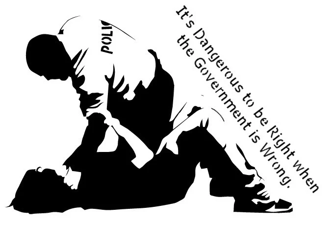 Police stencil