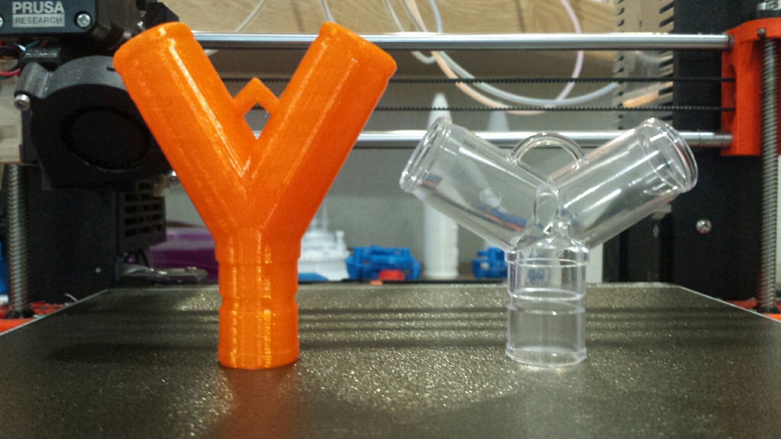 Ventilator Y Connector - No Supports