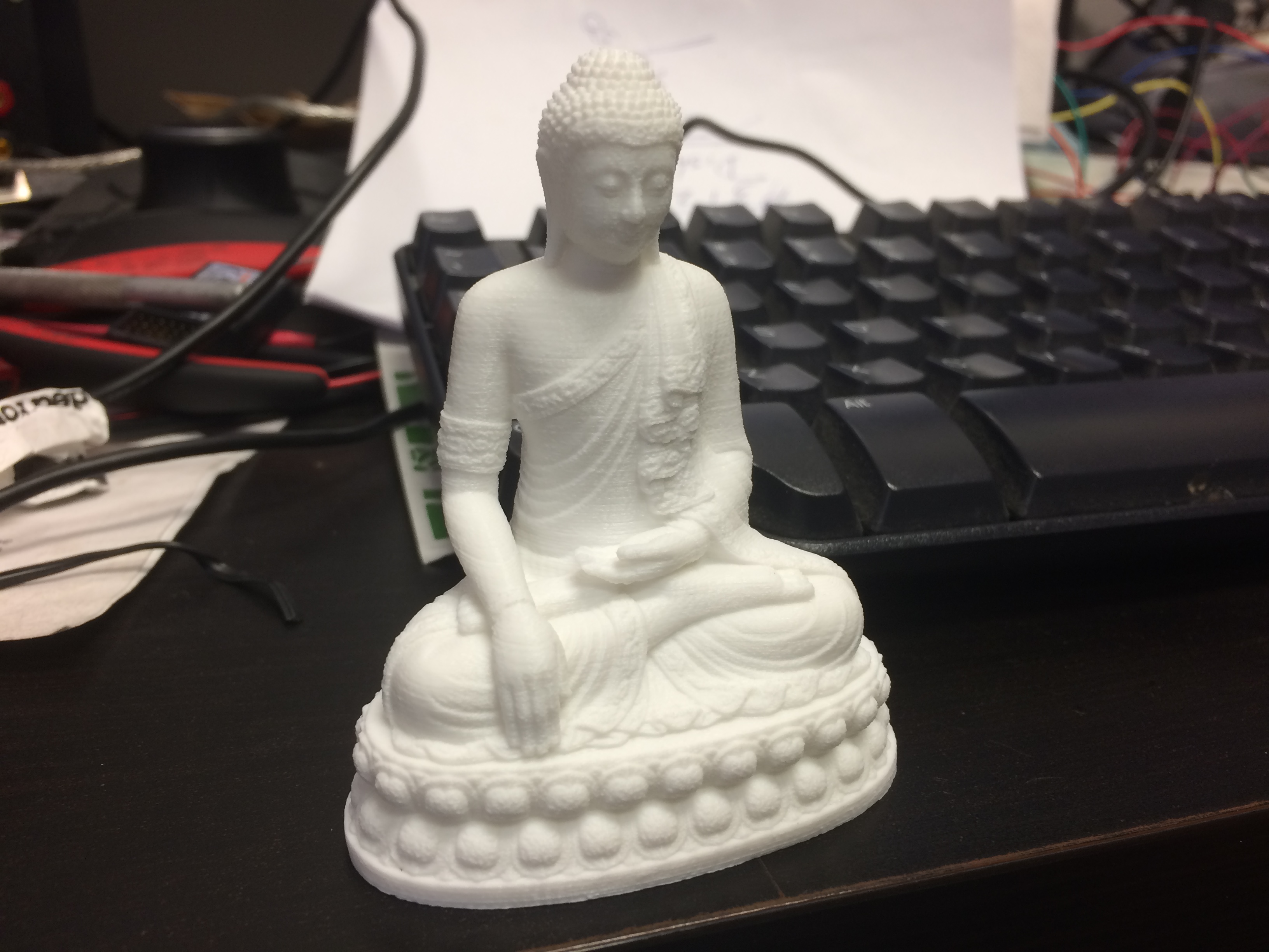 Hires Buddha (fixed casting marks on Thailand Buddha by stronghero)