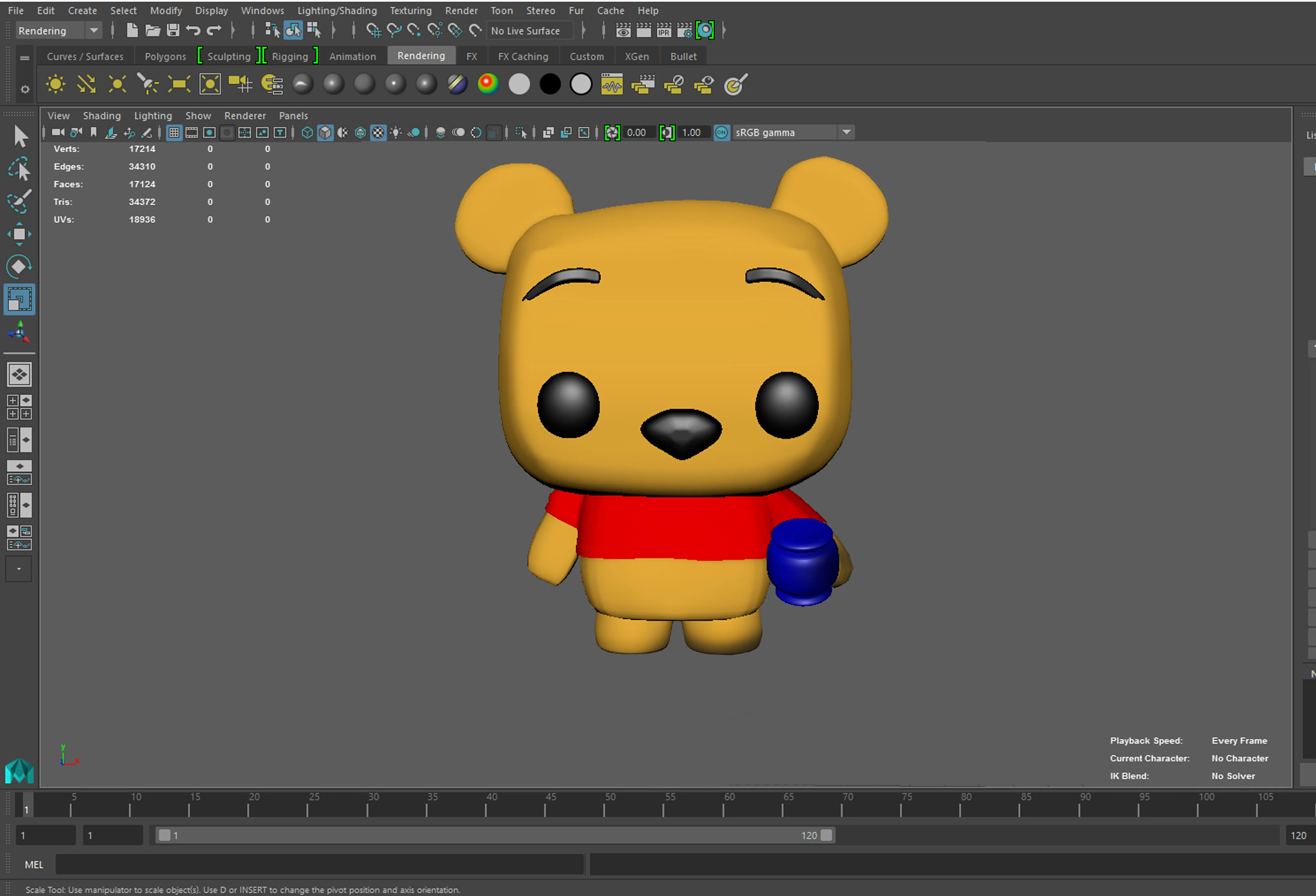 Winnie the Pooh (based on Funko Pop figure)