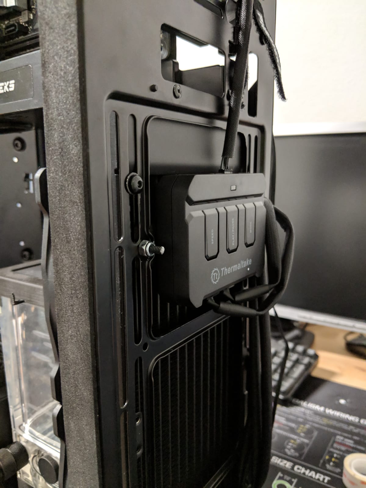 Universal Fan Controller Holder