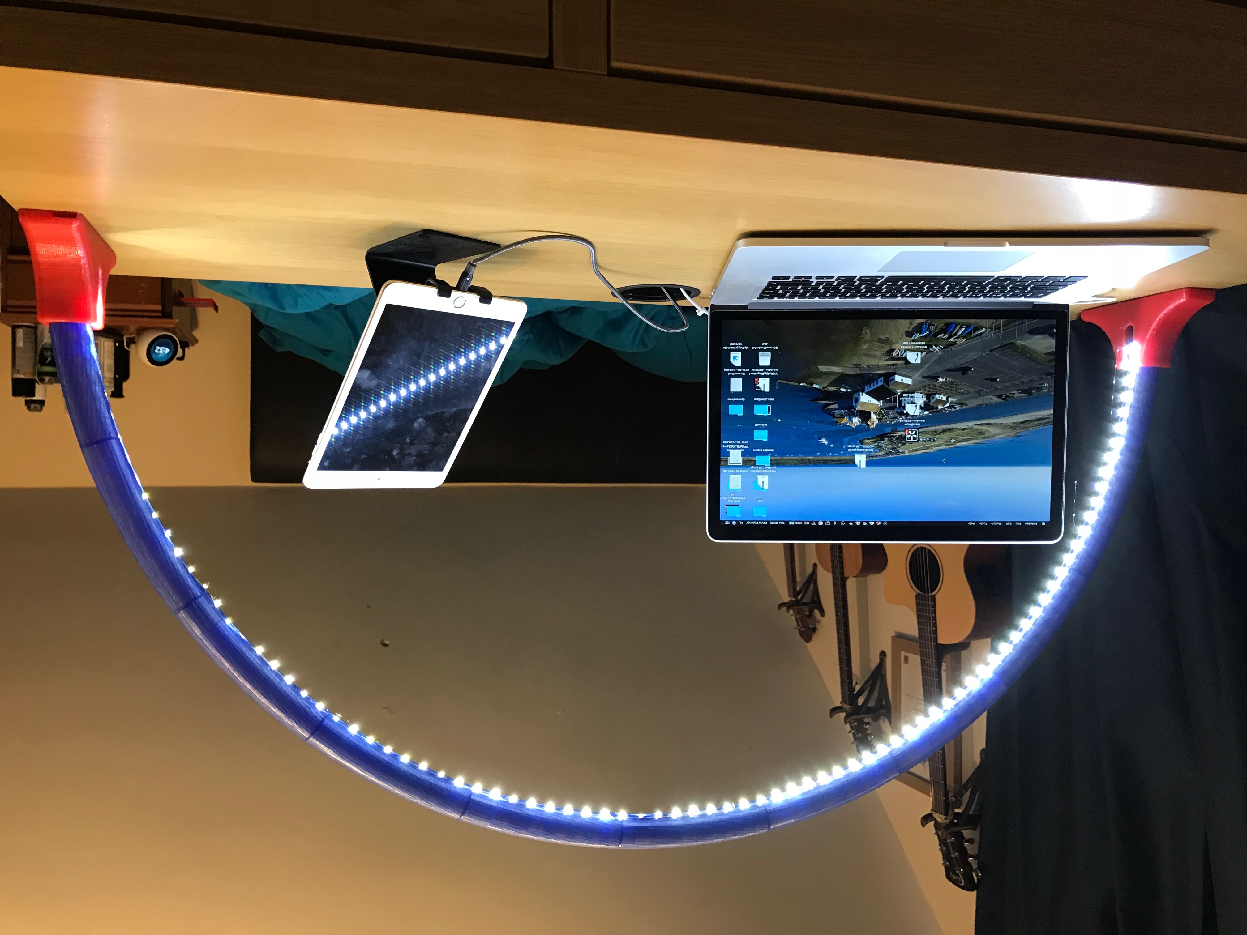 Simple LED light Bridge/Arc (Easy Print)