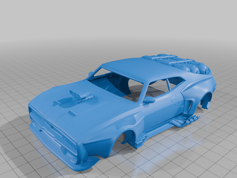 1/25 maisto 71 roadkill gt body