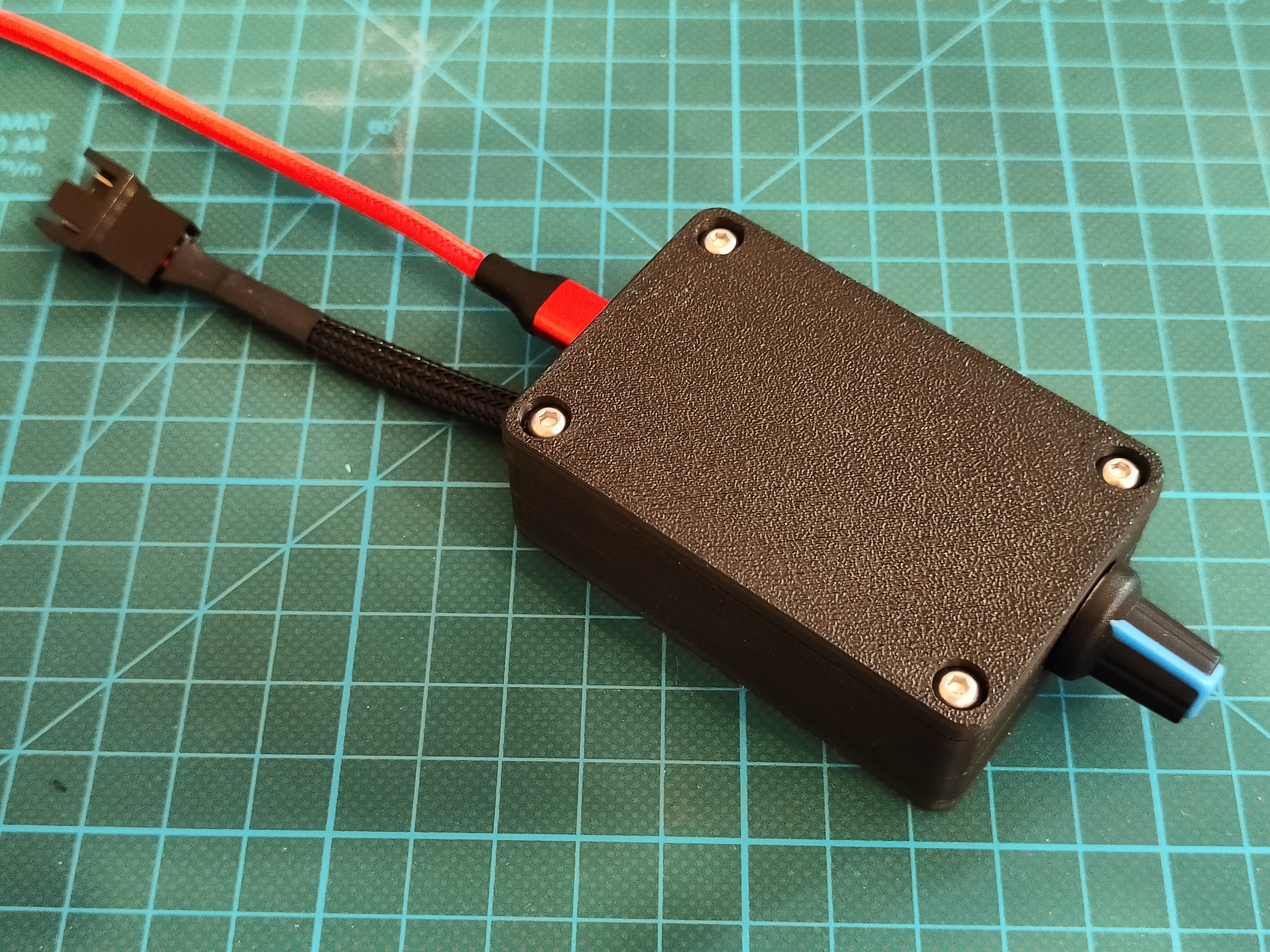 USB-C 12V PWM Fan Controller Casing