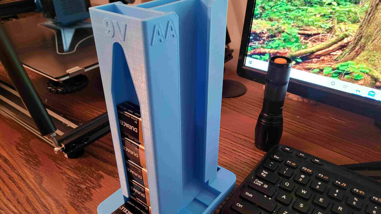 Battery Holder/Pedestal AA/AAA/9Volt