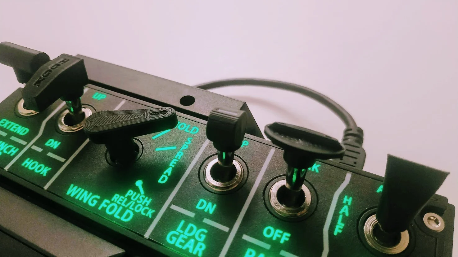 Winwing Orion 2 Throttle F18 Button Caps