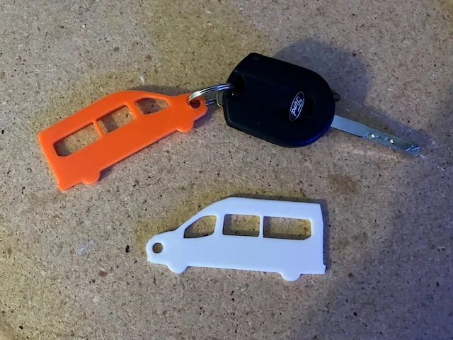 Ford Transit Keychain
