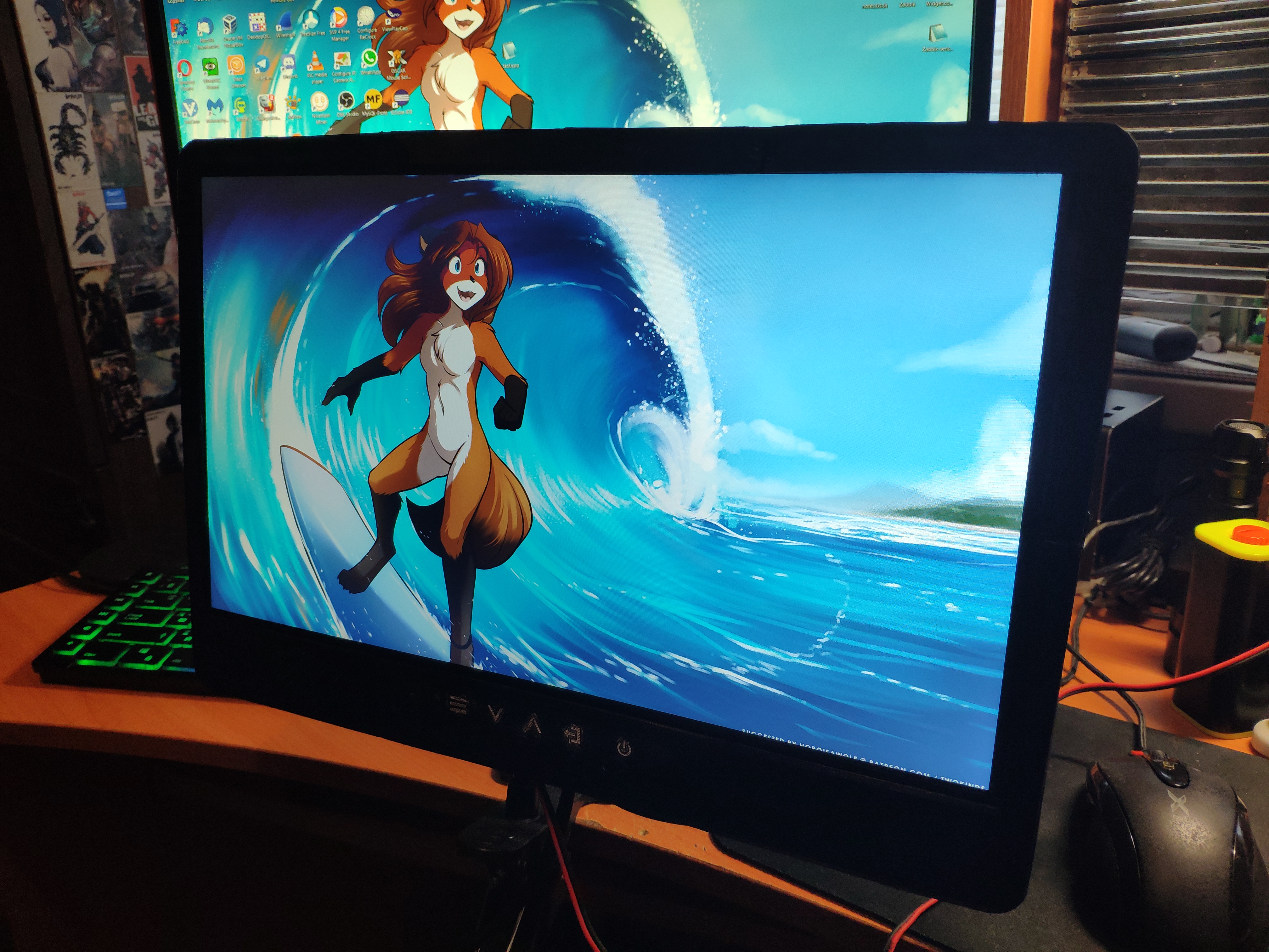 LCD monitor from laptop LCD screen v2