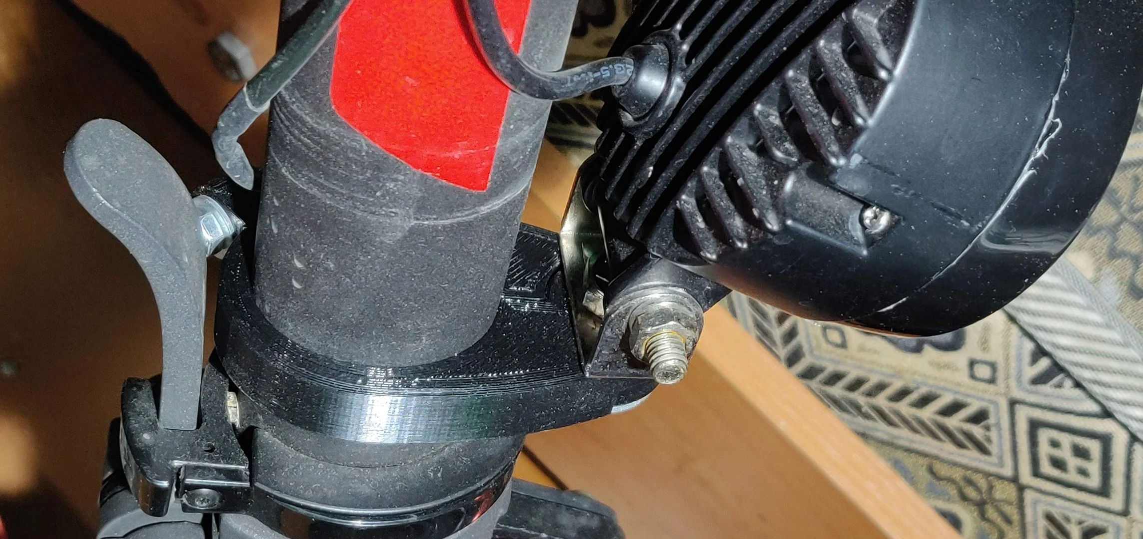Xiaomi M365 headlight mount V2