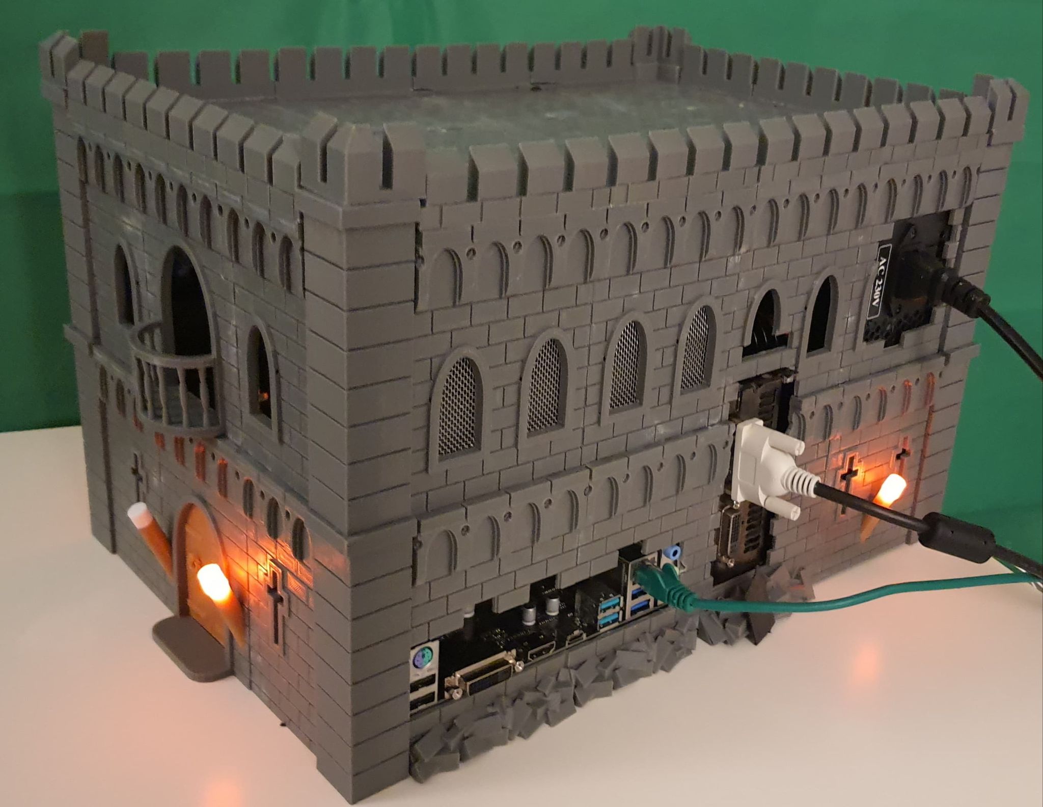 Medieval Castle ATX Computer Case