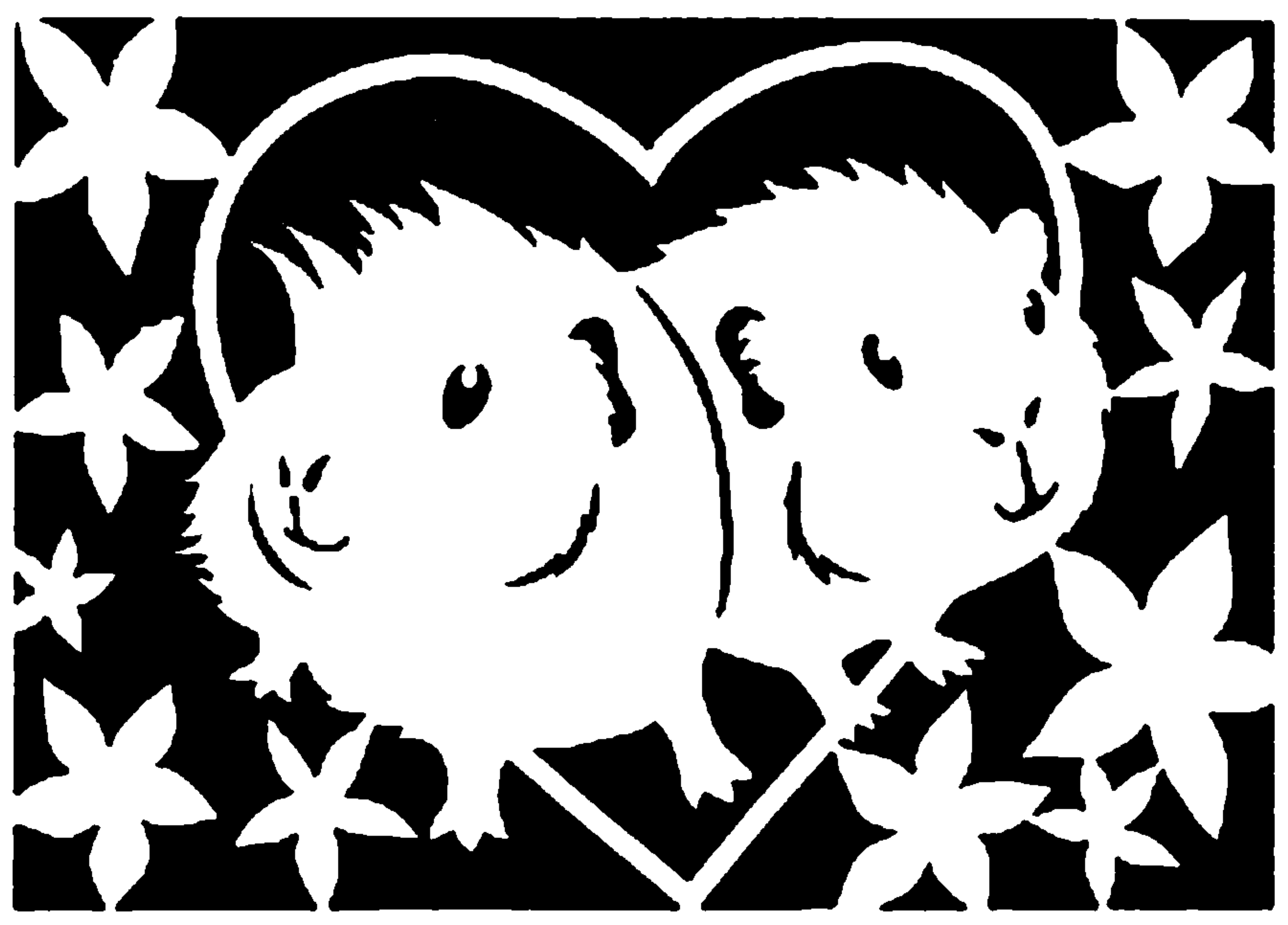 Guinea Pig stencil