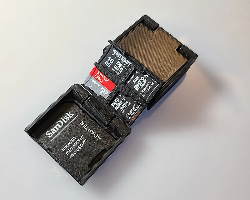 MicroSD Card Case Refined